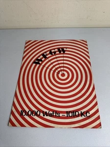 Vintage Advertising Road Map of WFGW Black Mountain North Carolina Radio Station - Picture 1 of 7