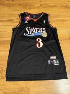 Camiseta Allen Iverson Philadelphia 76ers Clásica Madera Adidas Longitud XL +2 - Imagen 1 de 6