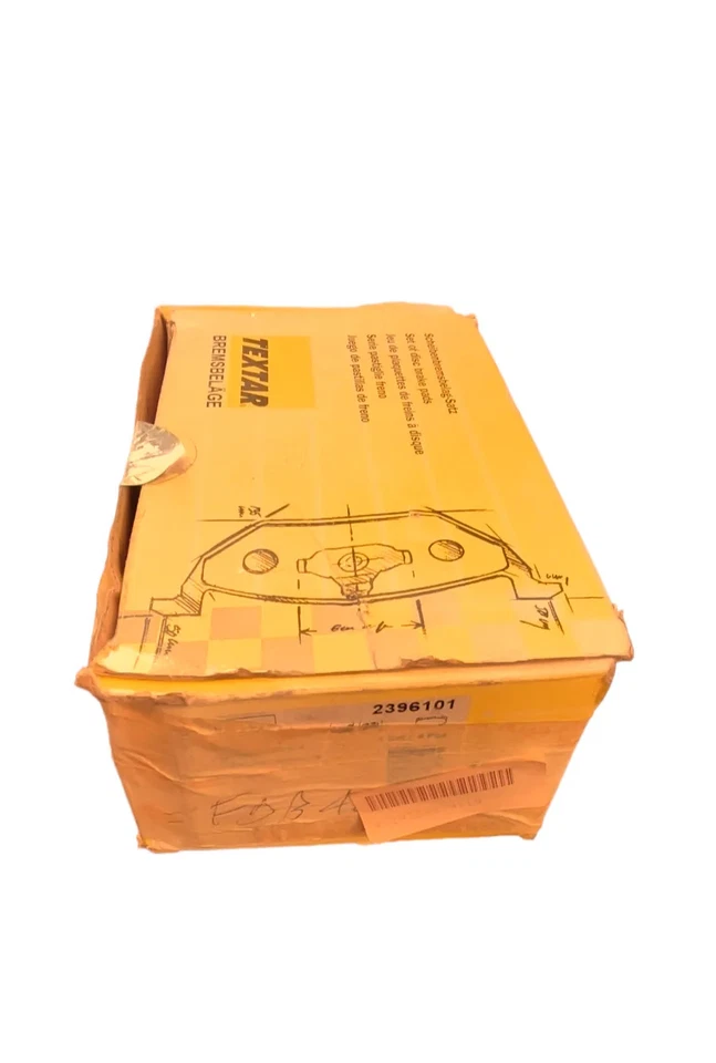 FRONT BRAKE PADS TEXTAR 2396101 PORSCHE CAYENNE 19" - Imagen 1 de 1
