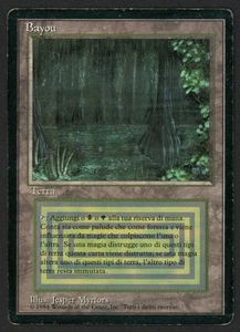 ***FBB Italian Bayou (Inked Edge & Edge Crease)*** MTG Revised Magic Kid Icarus - Picture 1 of 6