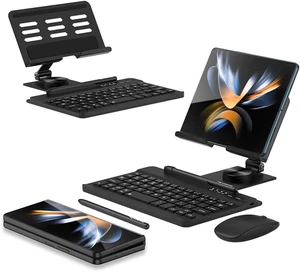 Pour Samsung Galaxy Z Fold 7/6/5/4/3 Support Réglable pour Bureau, Entièrement Pliable & - Photo 1 sur 7