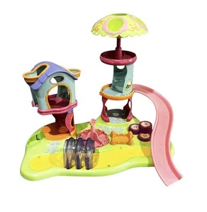 Littlest Pet Shop Whirl Around Playground LPS Playset Hasbro Park 2004 - Picture 1 of 8