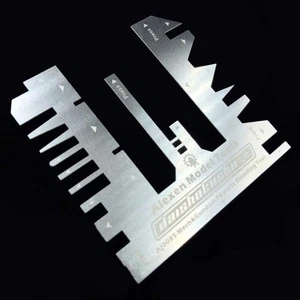 Herramienta regla plegable de acero inoxidable para hoja grabada 1/144 1/100 para envío - Imagen 1 de 4