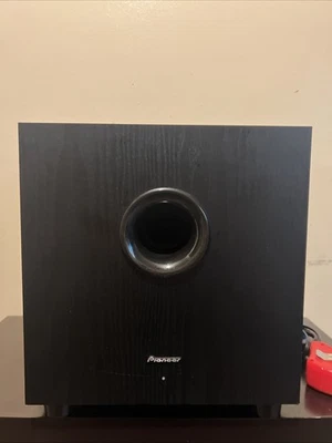 先锋 SW-8 电源低音炮 Andrew Jones 家庭影院 低音音频 黑色 — 第 1/4 张图片