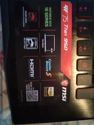 MSI GF75 Thin 9SD - Bild 1 von 4