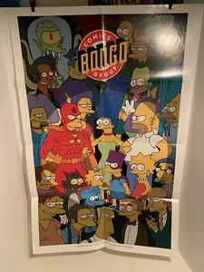 Bongo Comics Promo Poster The Simpsons - Picture 1 of 2