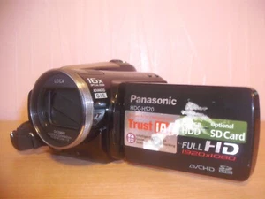 PANASONIC HDC-HS20 SD/HDD HYBRID 80GB VIDEO CAMERA~16X OPT ZOOM~2.7" SCREEN 4F25 - Picture 1 of 18