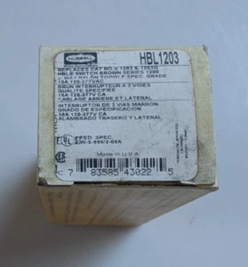 HUBBELL HBL1203 (QUANTITY 10) - Picture 1 of 4