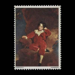Great Britain 1967 (Variety) 4d British Paintings missing gold - Picture 1 of 2