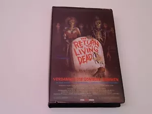 The Return Of The Living Dead 1985 VHS German PAL VPS Video Verdammt die Zombies - Bild 1 von 5