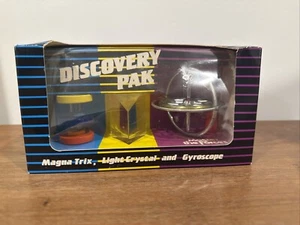 De colección 1986 Master The Forces Discovery Pak Magna Trix/cristal claro/giroscopio - Imagen 1 de 3