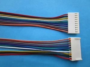 60 pcs 2510 Pitch 2.54mm 10 Pin Female Connector with 26AWG 300mm Leads Cable - Picture 1 of 5