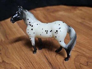 Breyer Horse Stablemate Figure Appaloosa Black & White Speckled 3" - Picture 1 of 4