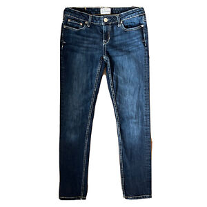 AéRopostale Girls Bayla Skinny Jeans ~ Denim Blue ~ Juniors Size 3/4 Short