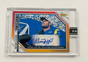 -MATTHEW STAFFORD 2021 Panini Instant AUTOGRAPH AUTO SUPER BOWL RAMS 2/10 - Picture 1 of 2
