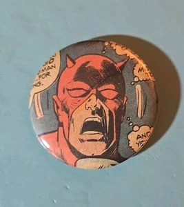 DAREDEVIL 2" Comic Book Pin Back Button #2 - Picture 1 of 2