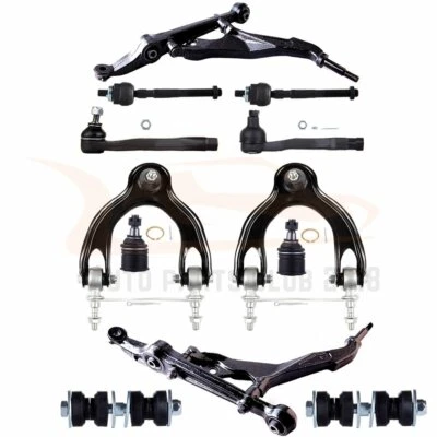 For 1992-95 Honda Civic 12pcs Upper Lower Control Arm Ball Joint Suspension Kit - Image 1 of 4