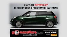 Kit cerchi in lega per fiat 500L 15 cerchi in lega e...