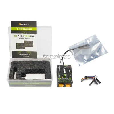 FrSky TD R12 2.4G/900MHz Dual Frequency Receiver 12CH PWM/SBUS/FBUS/S.Port tp1 - Bild 1 von 4