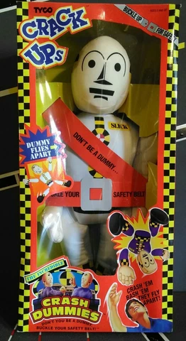 Vintage Tyco Incredible Crash Dummies Crack Ups 1992 Slick MISB! Factory Sealed! Cover
