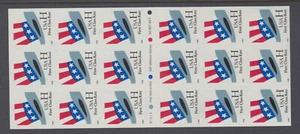 US #3269a Uncle Sam's Booklet of 18 Self-Adhesive First-Class (33c) Stamps MNH - Picture 1 of 2