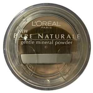 2 L'Oreal Bare Naturale Gentle Mineral Powder SOFT IVORY #408 - Picture 1 of 2