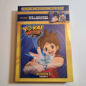 Yo-kai Watch: Season 1 Volume 1 Gift Set with Exclusive Comic Book!!! DVD! New! - Picture 1 of 3