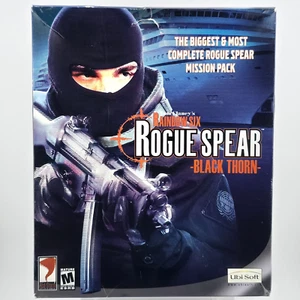 Tom Clancy's Rainbow Six: Rogue Spear - Black Thorn, 2001, Big Box, New & Sealed - Picture 1 of 9
