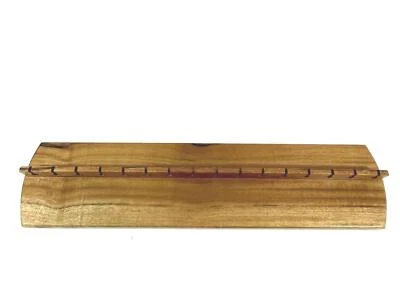 Zumwalt's Hechos a Mano Mirto Madera un Nivel Pared Soporte Cuchara Estante - Imagen 1 de 4