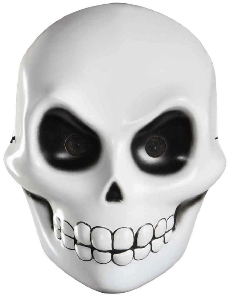 Reaper Skeleton Skull Adult Horror Mask Halloween Costume Accessory