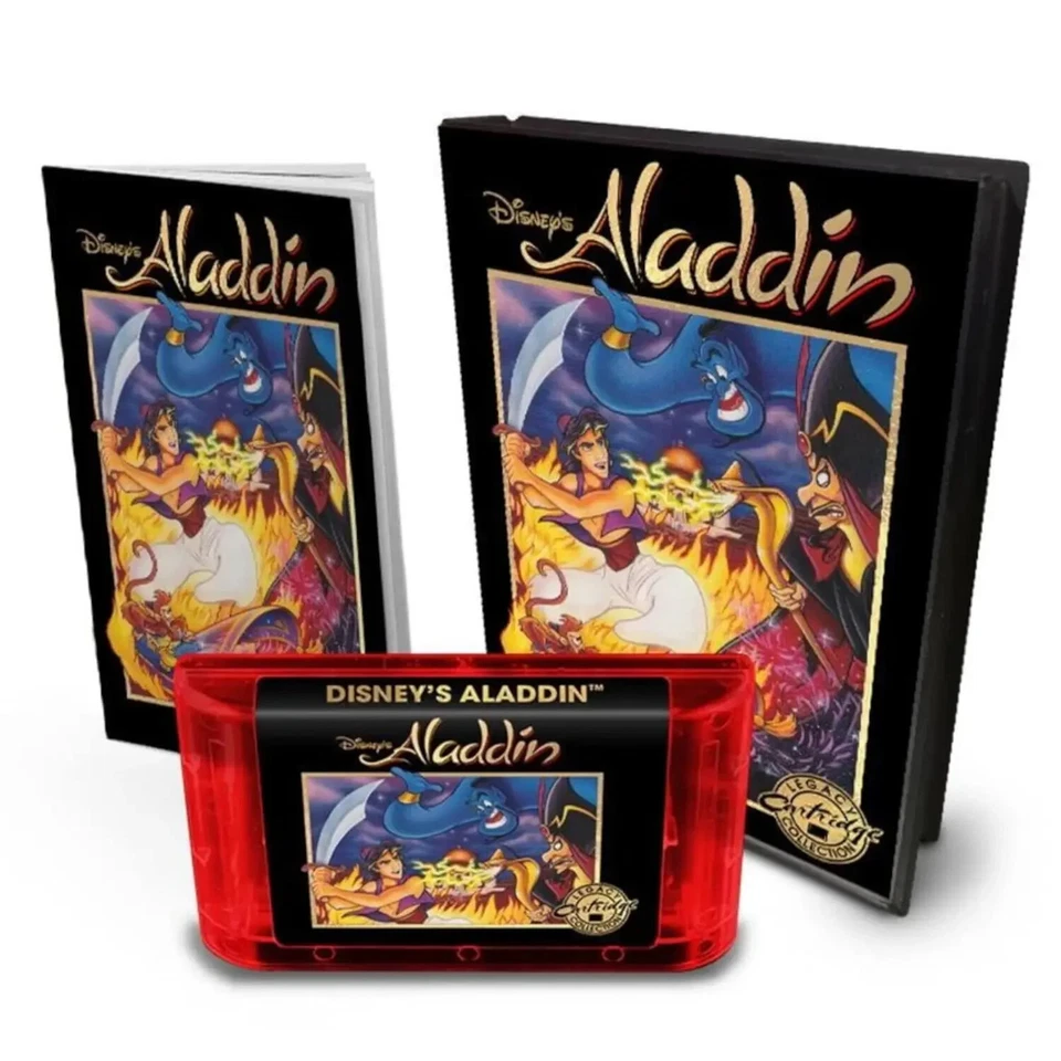Aladdin Sega Genesis Legacy Cartridge Collection Limited Edition of 2000 Iam8Bit - Image 1 of 2