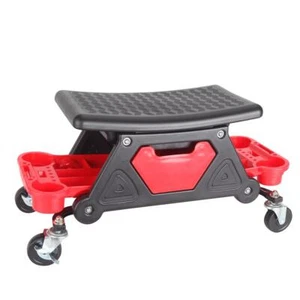 Garage Working Stool W Wheels Plastic - Picture 1 of 8