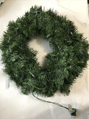 Vickerman Pre-Lit 20" Douglas Fir Wreath 170 Tip 50 Warm White LED Lights New - Image 1 of 3