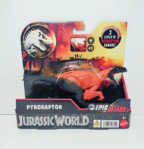 Jurassic World Epic Attack Pyroraptor Light and Sound Action Figure New 4+ - Picture 1 of 6