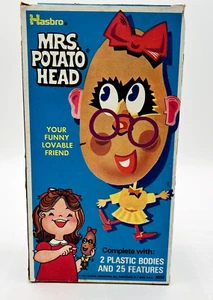 Vintage 1972 Hasbro 2052 Mrs. Potato Head Tater Toy Original Box - Imagen 1 de 11