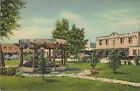 Taos New Mexico The Plaza Meeting Place Gente Don Fernando Vintage Postcard