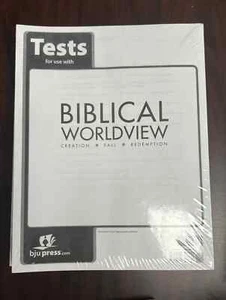 BJU Press Biblical Worldview Student Tests, 11th or 12th Bible, BRAND NEW - Picture 1 of 4