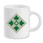 4Th Infantry Ssi 11 Ounce Ceramic Coffee Mug Teacup