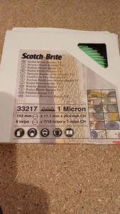 3M Scotch-Brite BB-ZB 33217, Ø 152 mm x 12 mm, 1 Mic. = P1000, Typ C, Grün, Neu - Bild 1 von 1