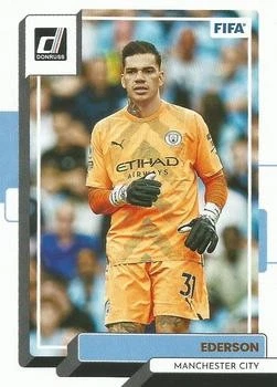 Ederson 2022-23 Donruss Soccer - #159 - Manchester City - Imagem 1 de 2