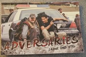 2017 Topps The Walking Dead Evolution Adversaries Shane vs Otis #AD-12 - Picture 1 of 2