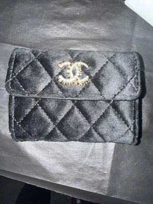 Presente de maquiagem Chanel com item de compra pequena carteira/caixa de cartão GWP NOVO NA CAIXA - Imagem 1 de 4
