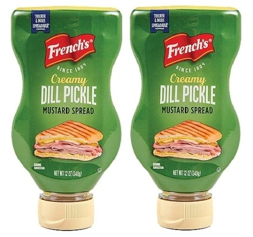 French's Creamy Dill Pickle Mustard 12 oz Frenchs