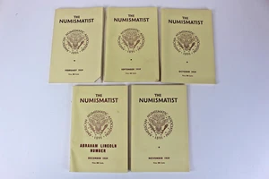 Feb+Sep-Dez '59 5 Ausgaben The Numismatist American Numismatic Association Monthly - Bild 1 von 8
