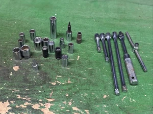 Proto 1/4" Drive Socket Set,  23 Piece (not Complete Set) Some Challenger - Picture 1 of 10