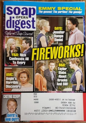 Soap Opera Digest July 8, 2013: All Your Favorites: Y&R, GH, DAYS, B&B, DIARIES - Image 1 of 4