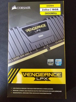 Corsair VENGEANCE LPX 16GB (2x8GB) DDR4 cmk16gx4m2d3600c18 - Bild 1 von 2