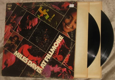 Miles Davis At Fillmore Double Vinyl LP 1970 Columbia G 30038 Prod by Teo Macero - Image 1 of 4