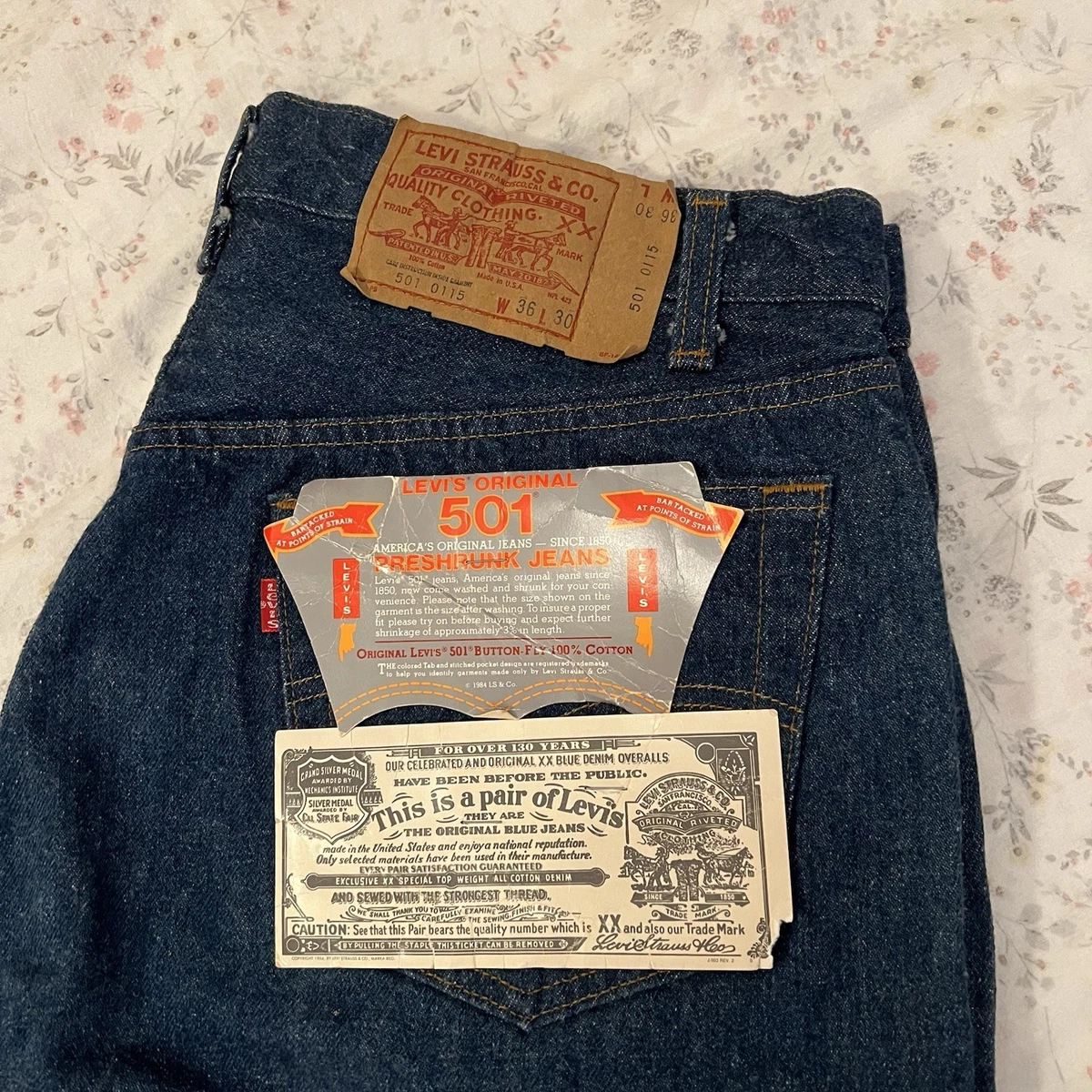 levis 501 deadstock products for sale | eBay