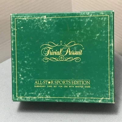 Trivial Pursuit ALL STAR SPORTS Edition , Subsidiary Card Set , (LN) - Image 1 of 4